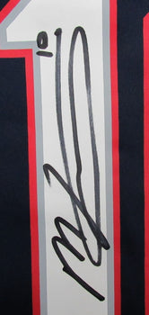 Mac Jones Autographed Navy Nike On Field Football