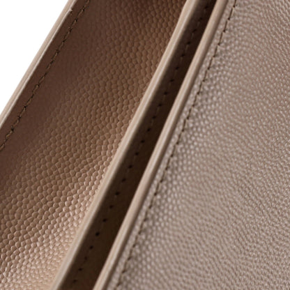 Saint Laurent Classic Monogram Crossbody Bag Grainy Leather Small