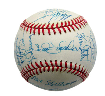 1991 Mets Team Signed By 32 Players Onl Baseball