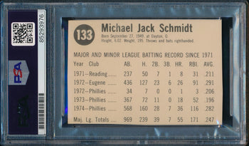 1975 Hostess Mike Schmidt Phillies Card #133