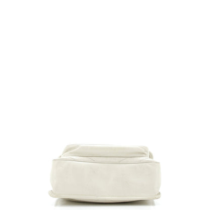 Saint Laurent Niki Chain Flap Bag Matelasse Chevron Leather Medium