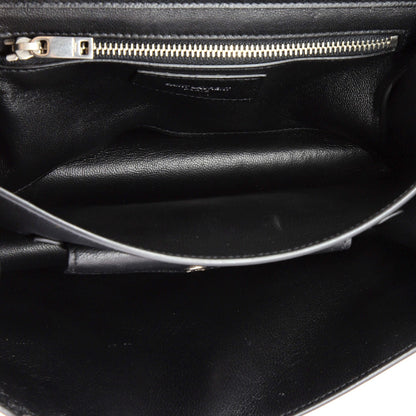 Leather Saint Laurent Catherine Crossbody Bag Studded