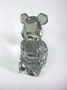 Medicom Be@Rbrick Baccarat Fragment Design Polygon Crystal Glass Figurine