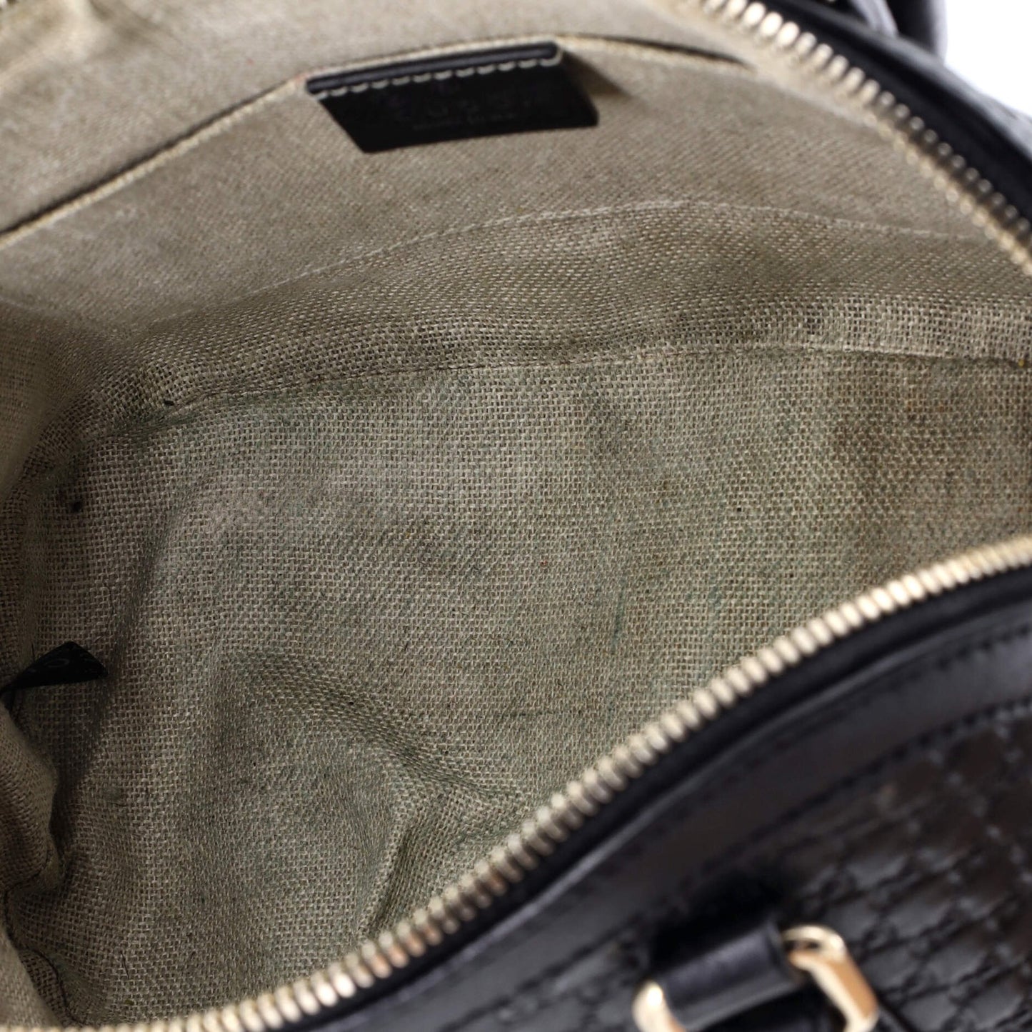 Gucci Convertible Dome Satchel Microguccissima Leather Mini