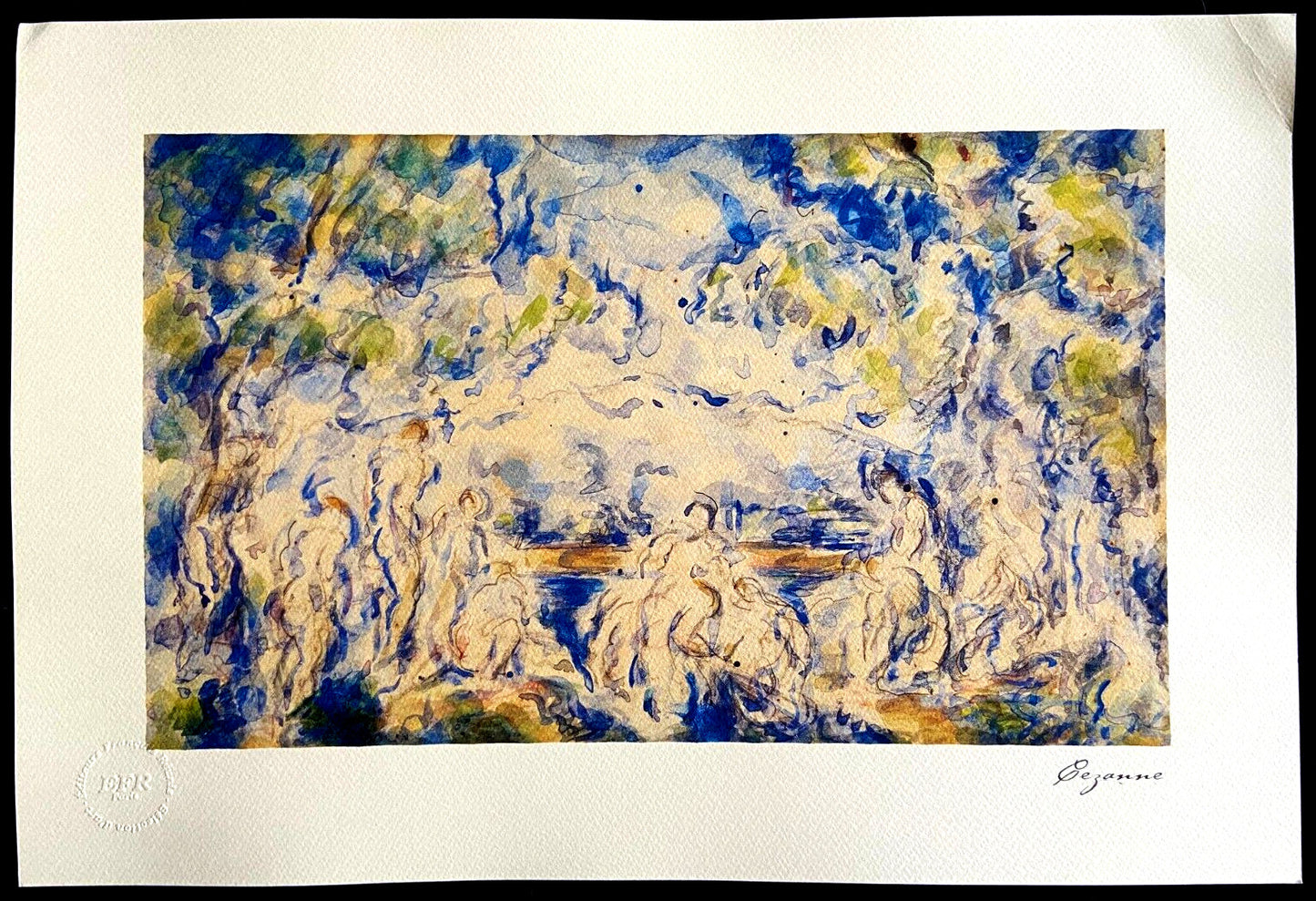Paul Czanne Bathers Lithograph