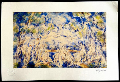 Paul Czanne Bathers Lithograph