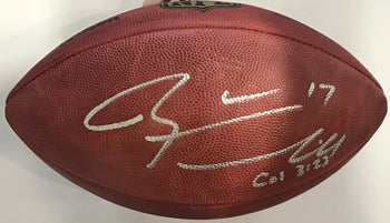 Ryan Tannehill Autographed Official Nfl Football (Jsa)