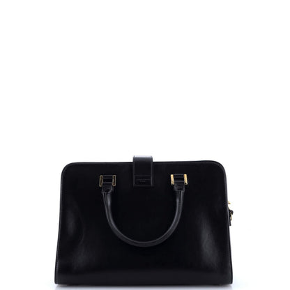 Saint Laurent Monogram Cabas Leather Small