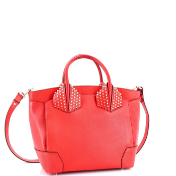 Christian Louboutin Eloise Satchel Spiked Leather Large