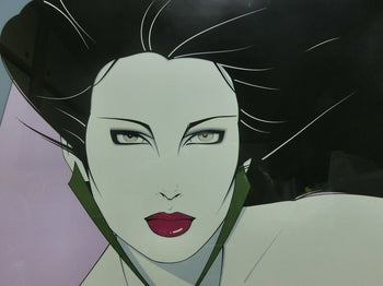 Framed Mirage Editions Patrick Nagel Serigraph Signed Print