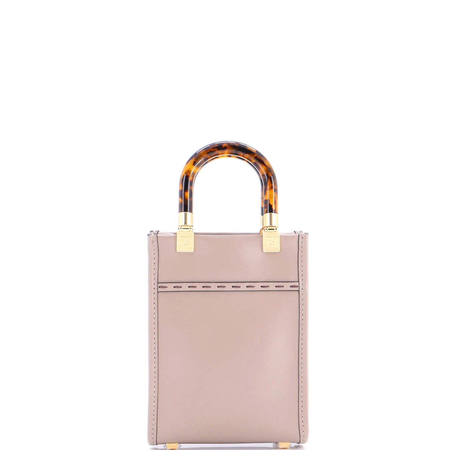 Fendi Sunshine Shopper Tote Leather Mini