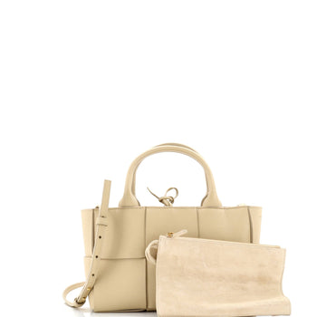 Bottega Veneta Arco Tote Maxi Intrecciato Leather Mini