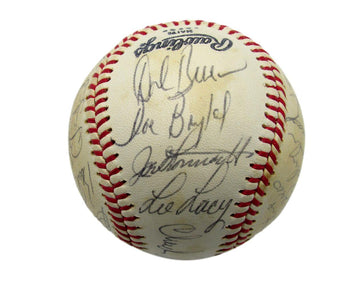 1979 Pirates Onl Team Signed Baseball (30)