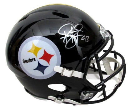 Troy Polamalu Hof Signed Full Size Speed Replica