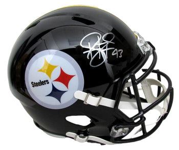 Troy Polamalu Hof Signed Full Size Speed Replica
