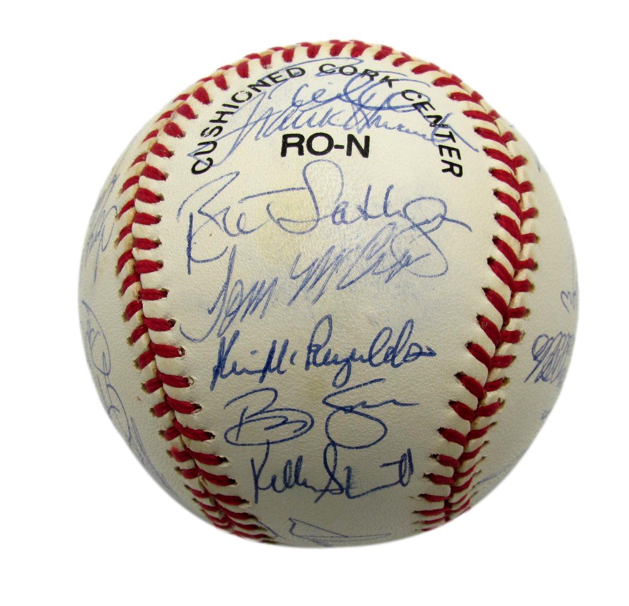 1994 Mets Team Autographed By 30 Green Saberhagen Kent Onl Baseball 182808