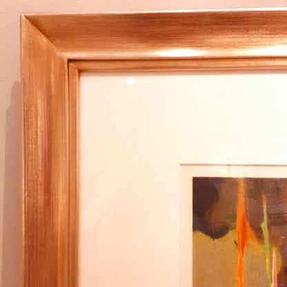 Marcel Mouly "Ship Shadow" Original Lithograph On Paper Signed In Pencil Framed