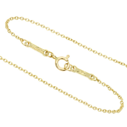 TIFFANY&Co.   Necklace Teardrop Open K18 Yellow