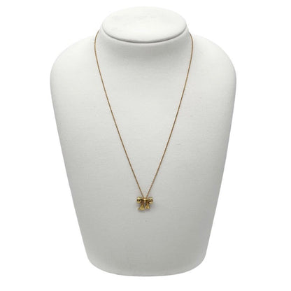 Tiffany & Co. Ribbon Necklace K18Yg