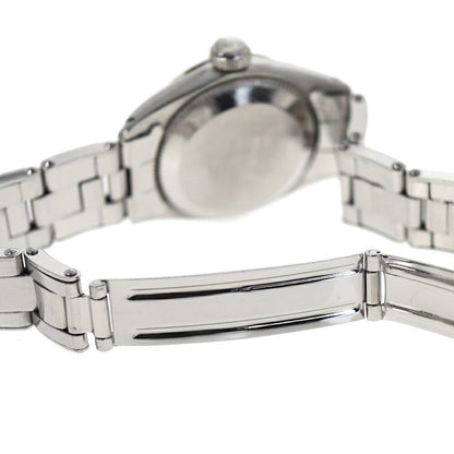 Rolex Oyster Date 6517 Silver Case Size 26.0Mm Ladies Used Watch #61423