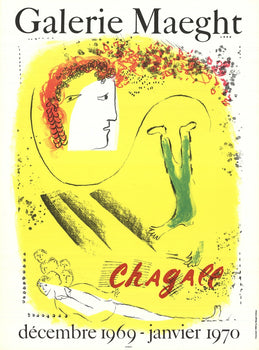 Marc Chagall The Yellow Background 