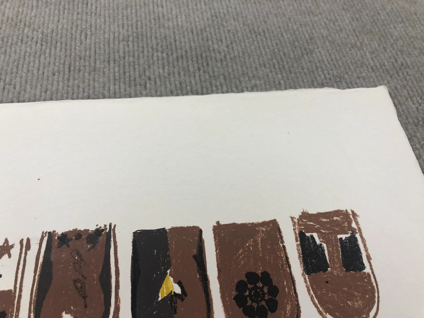 Yukihisa Isobe Crests Series Signed " Lithograph Contemporary