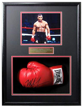 Mike Tyson Iron Mike Champ Signed/Auto Boxing