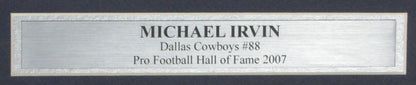 Michael Irvin Hof Dallas Cowboys Signed/Auto 16X20 Photo Framed Prova 165829