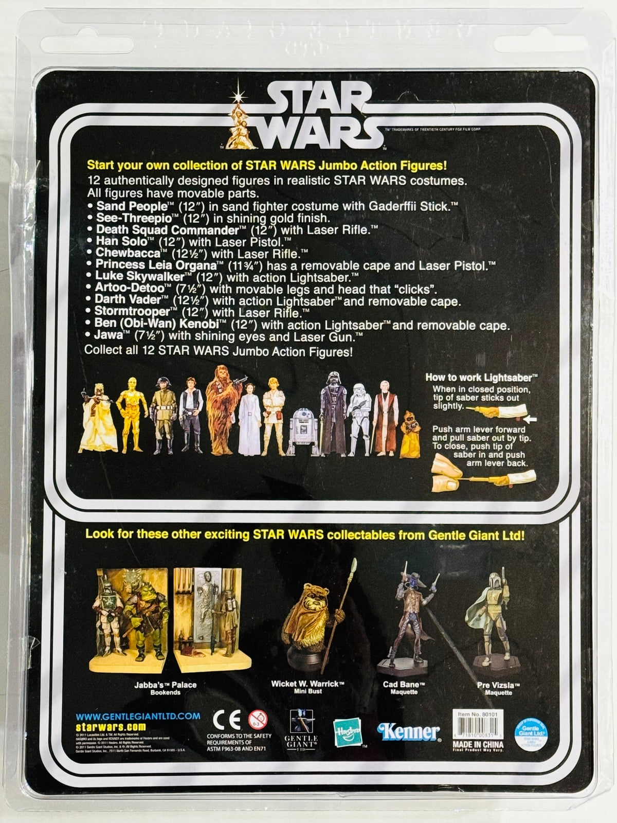 Mark Hamill Signed Princess Luke Skywalker Star Wars Kenner Action Figure Sealed