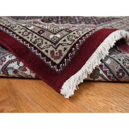 10'X16' Barn Red Tebraz Mahi 100% Wool Hand Knotted Oversized Rug