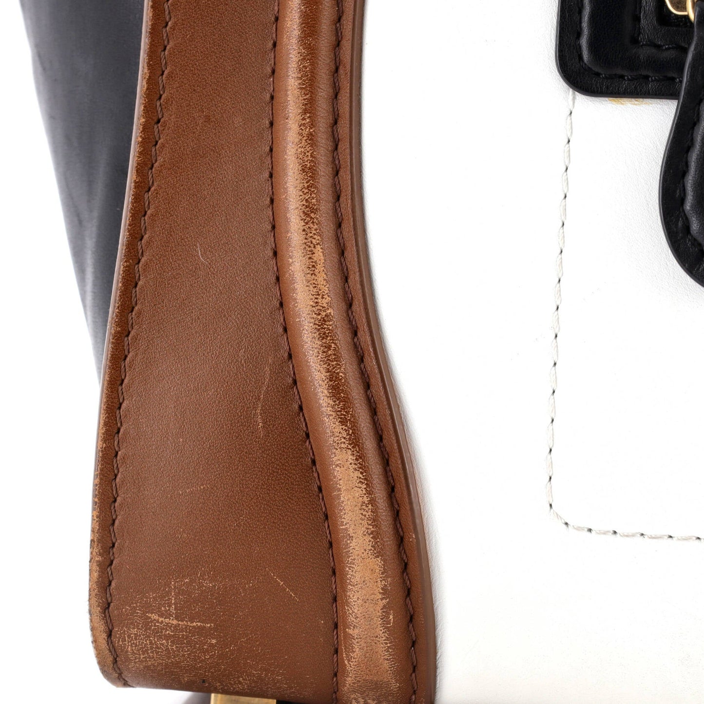 Celine Tricolor Luggage Bag Leather Micro