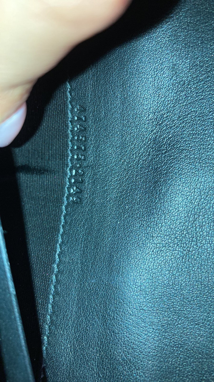 Gucci Gg Marmont Chain Wallet Matelasse Velvet Mini