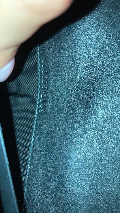 Gucci Gg Marmont Chain Wallet Matelasse Velvet Mini