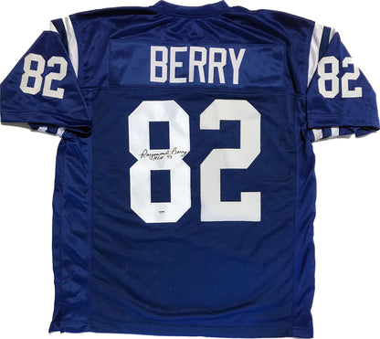 Raymond Berry "Hof 73" Autographed Baltimore Colts Jersey (Psa)
