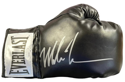 Mike Tyson Autographed Black Everlast Right Boxing Glove (Jsa)