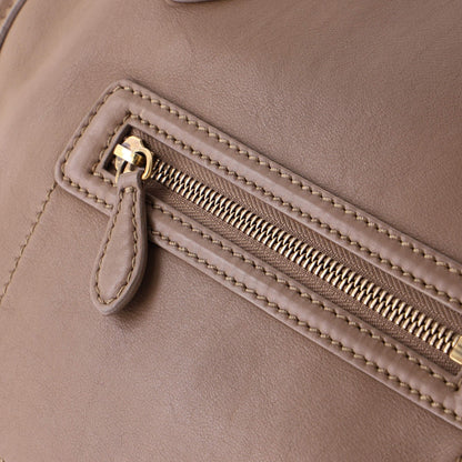 Celine Shoulder Luggage Bag Leather