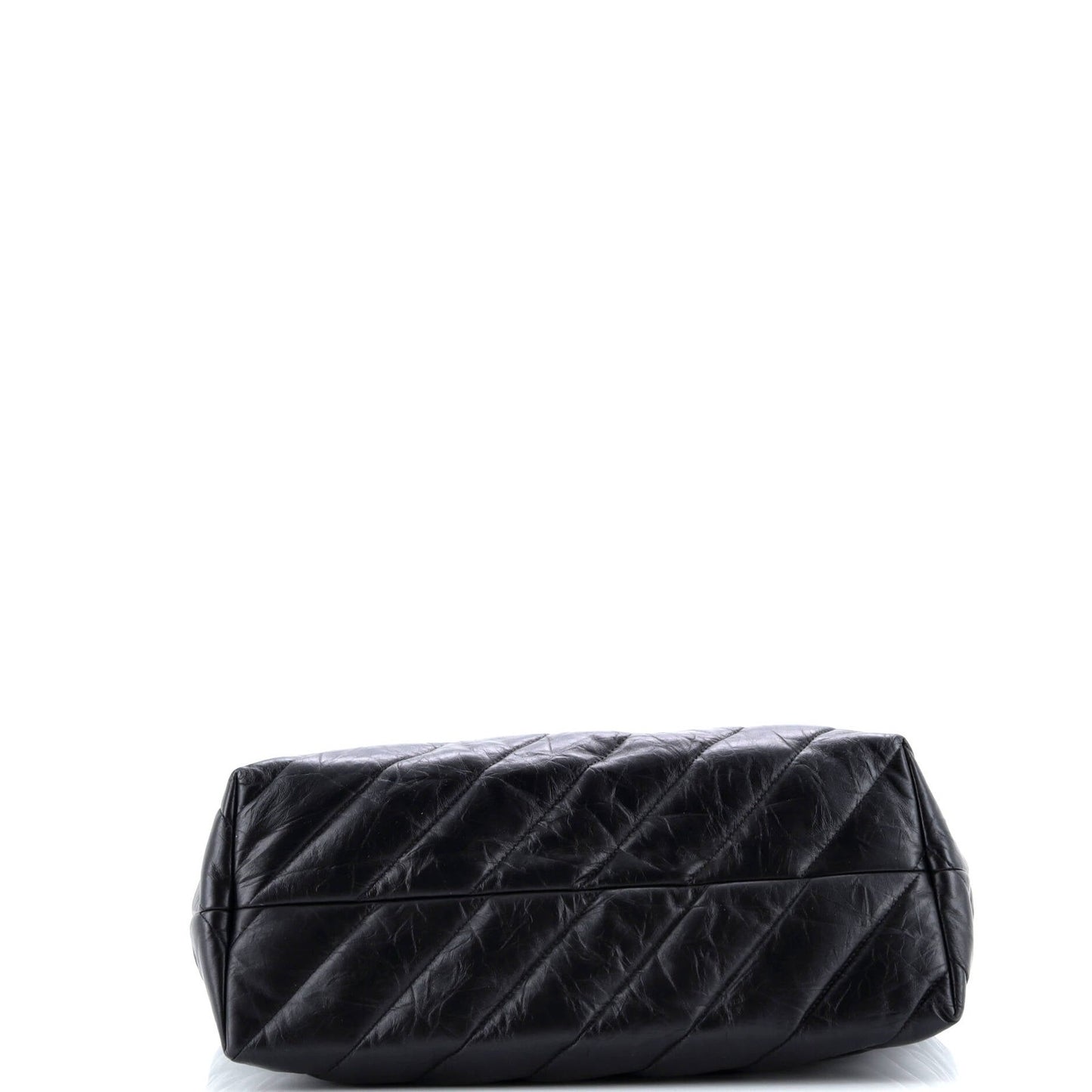 Balenciaga Crush Carry All Chain Tote Quilted Leather Medium