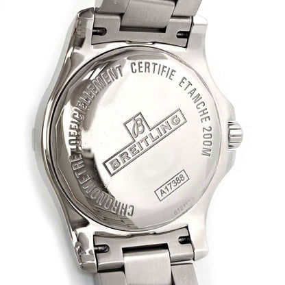 Breitling Colt Automatic Date A17388 Black Men'S Used Watch #6142