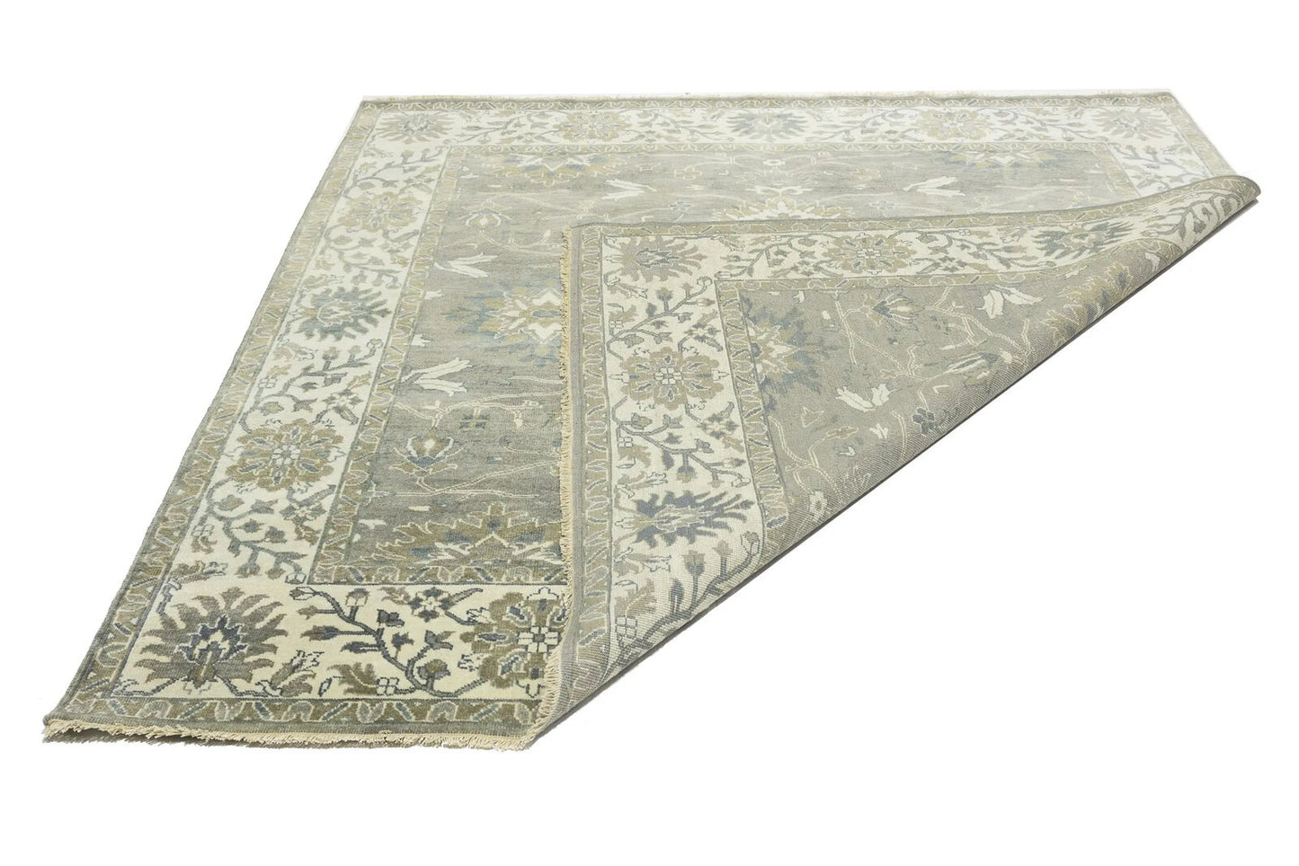 Oriental Peshawar Osh Chobi Large Square Rug