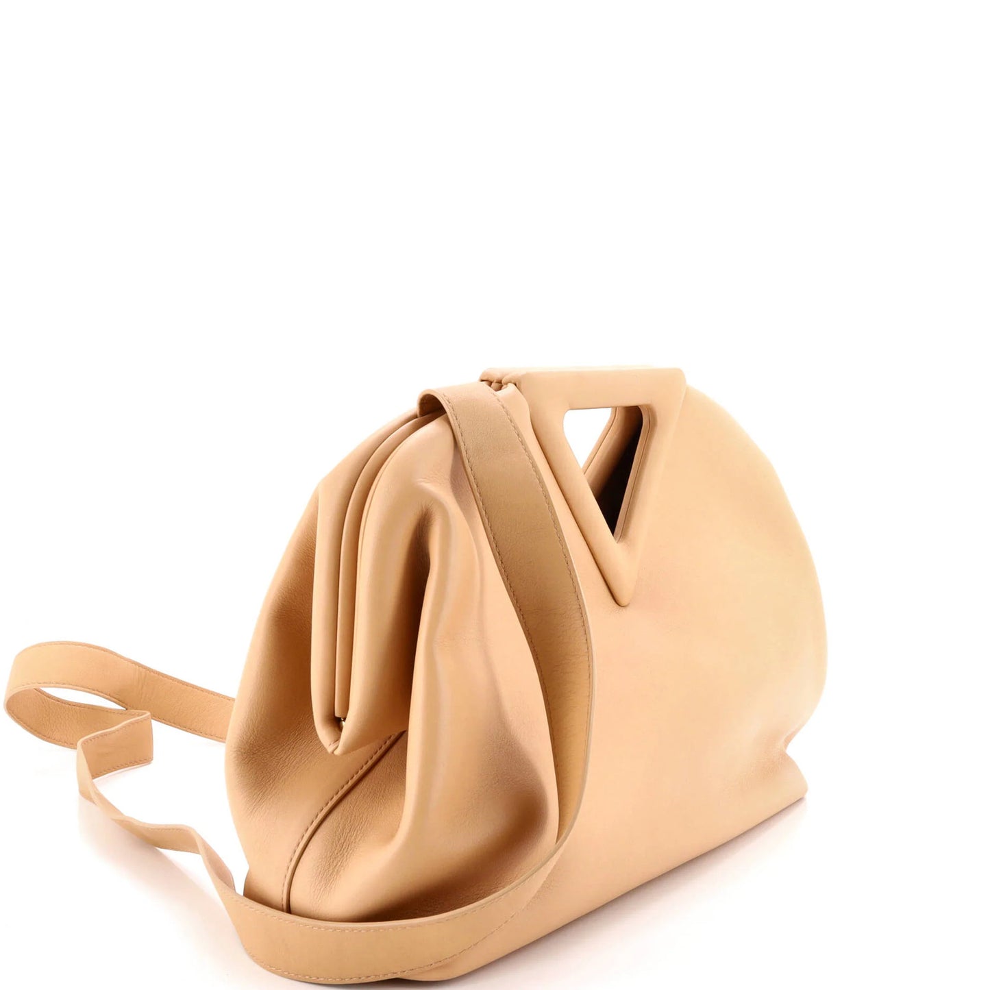 Bottega Veneta Point Shoulder Bag Leather Medium