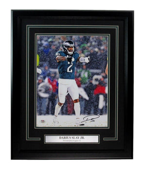 Darius Slay Signed/Auto 11x14 Photo Philadelphia Eagles Framed PSA/DNA 193921