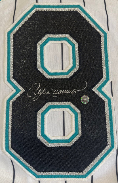 Andre Dawson Autographed Florida Marlins Game