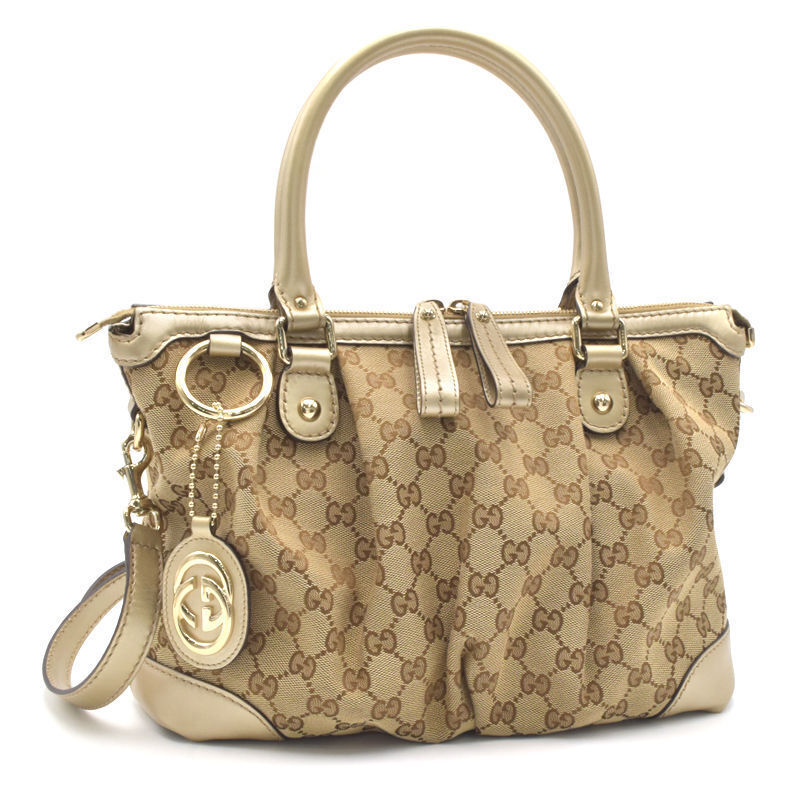 Gucci Sookie bag GG canvas gold