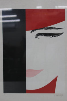 Amleto Dallacosta Signed Limited Silkscreen Serigraph  Woman