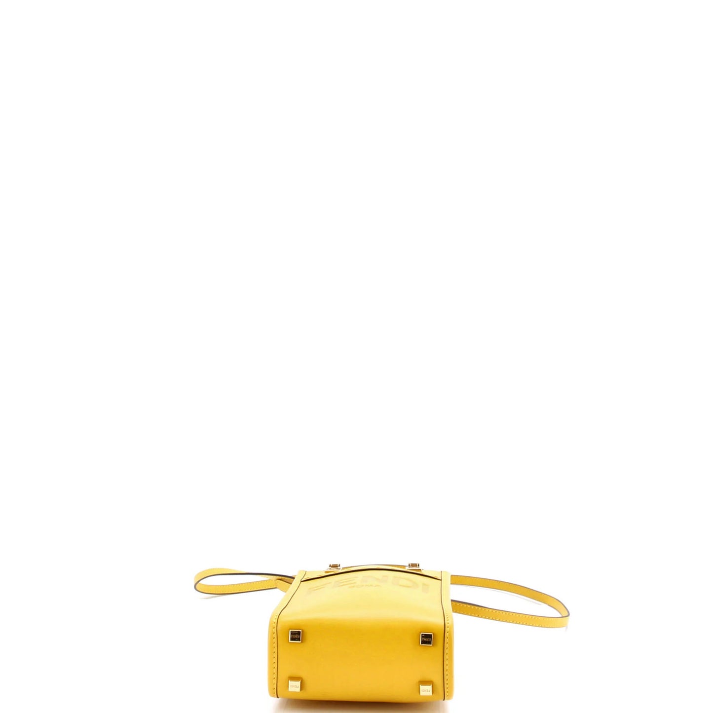 Fendi Sunshine Shopper Tote Leather Mini