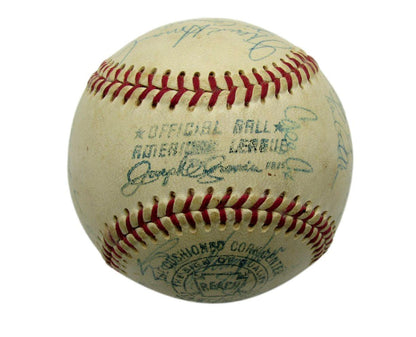 1969 Washington Senators Team-Signed By (23) Oal