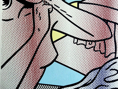Roy Lichtenstein Lithograph Coa Signed Numbered Limited