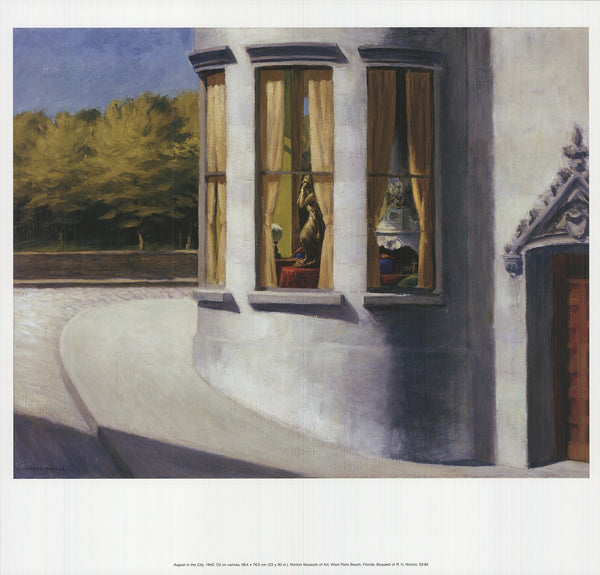 Edward Hopper August In The City 