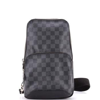 Louis Vuitton Avenue Sling Bag Damier Graphite