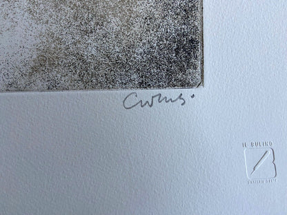 Bruno Caruso "Efebo" Aquatint 60X80